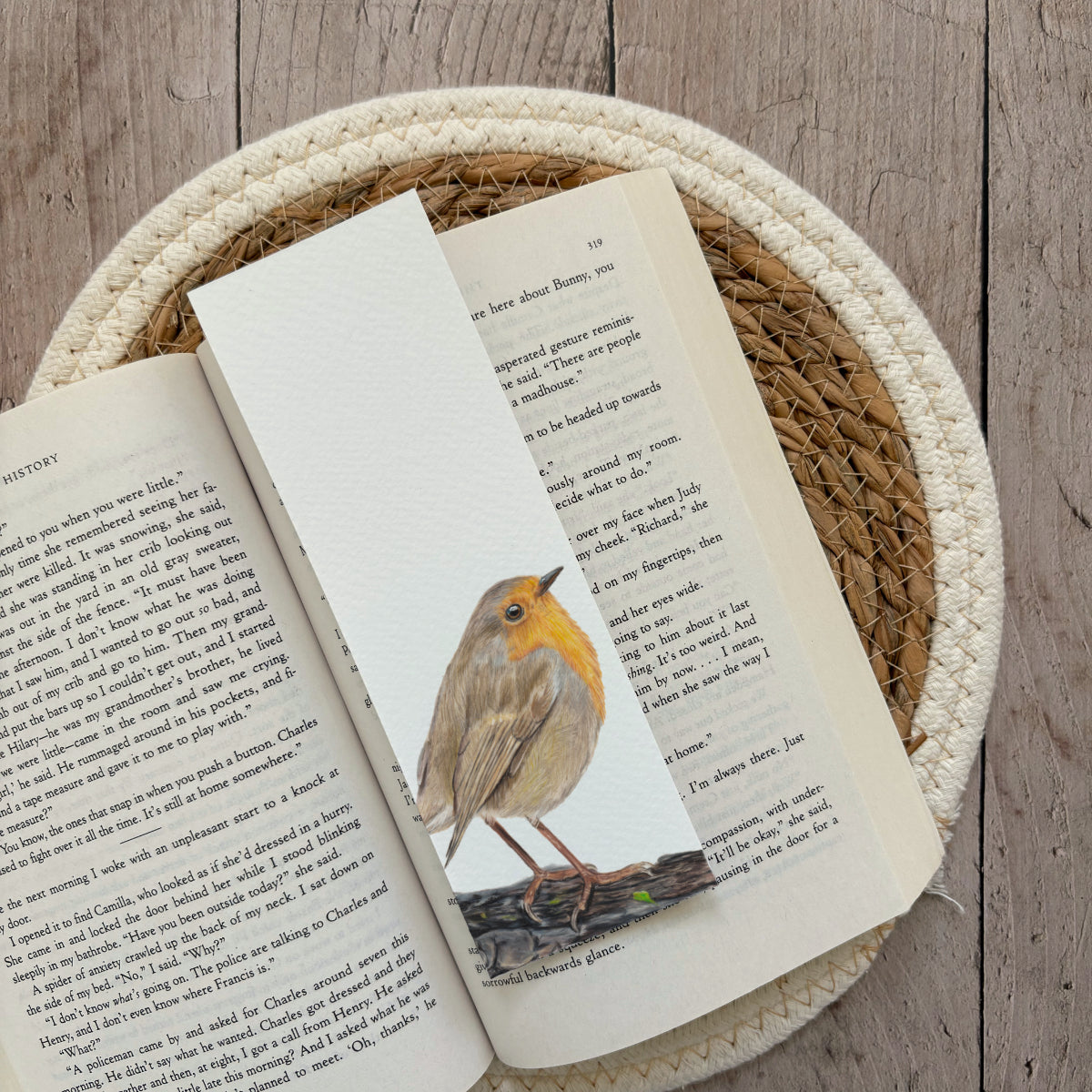 Wholesale | Boekenlegger | Roodborstje