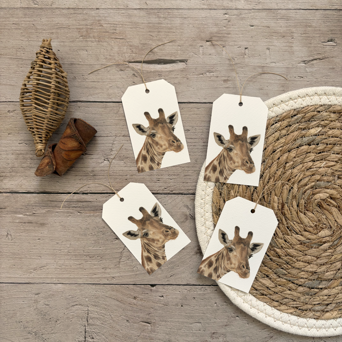 Gift tags | Giraffe