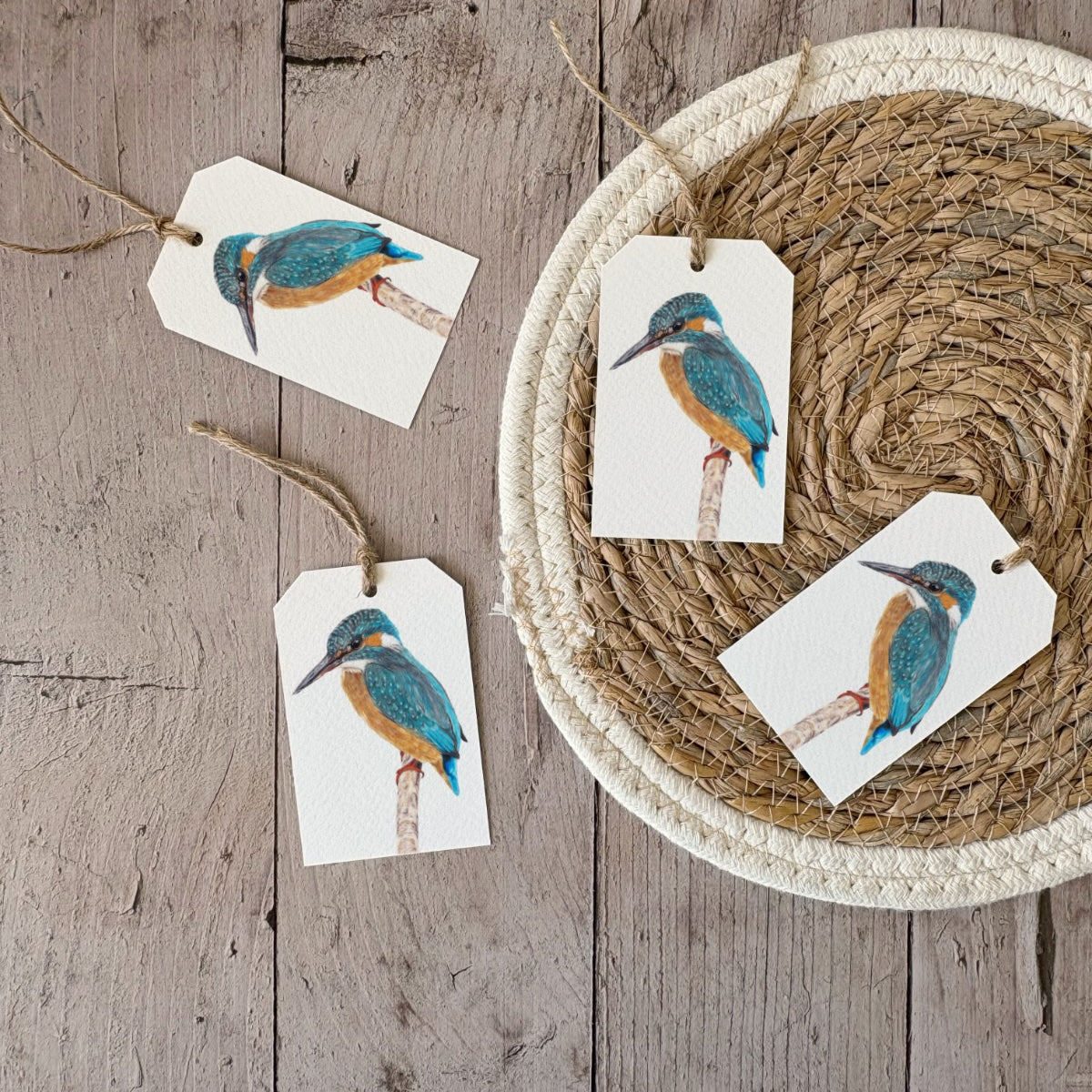 Cadeaulabels | IJsvogel 2.0