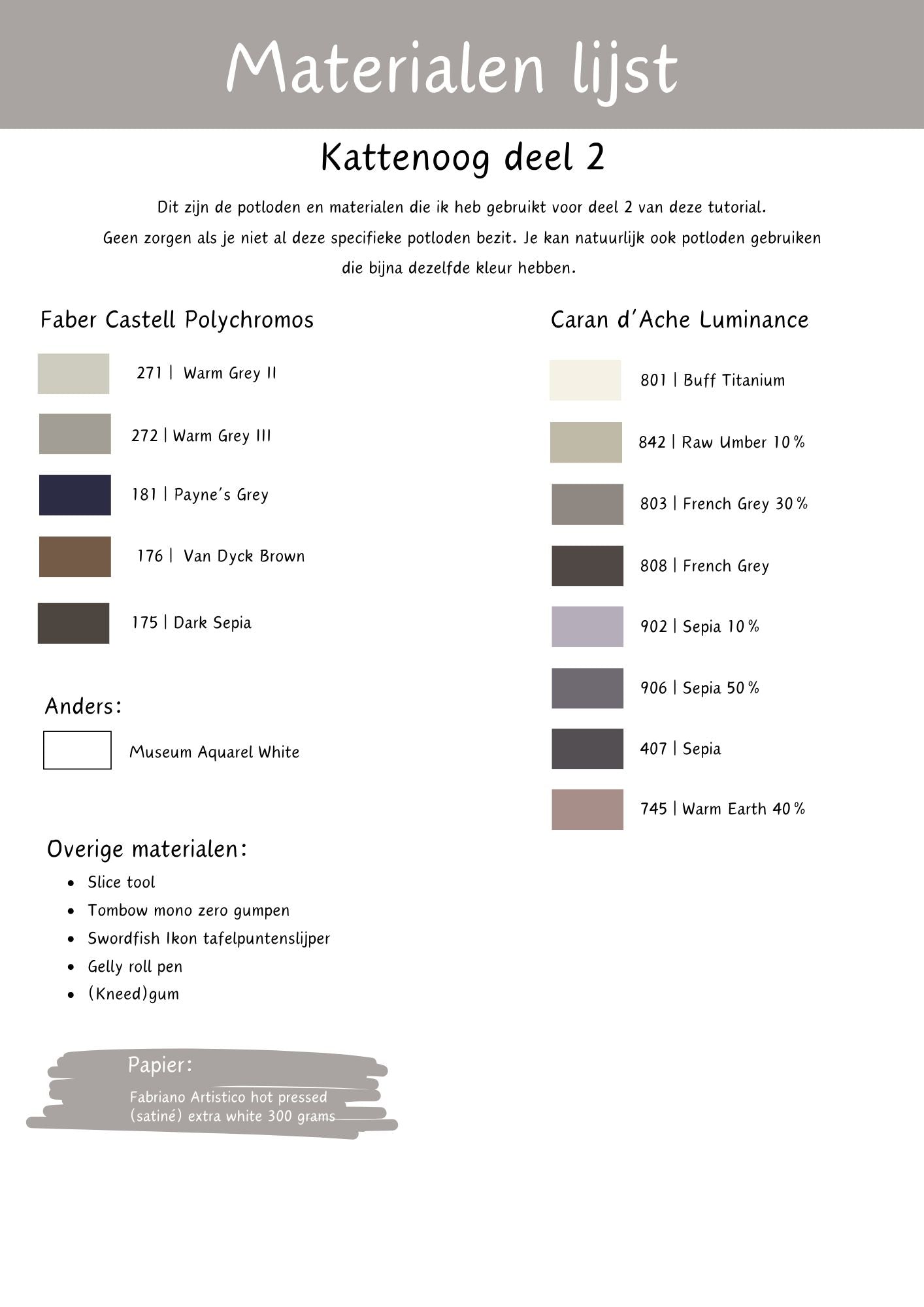 Focus Tutorial | Kattenoog