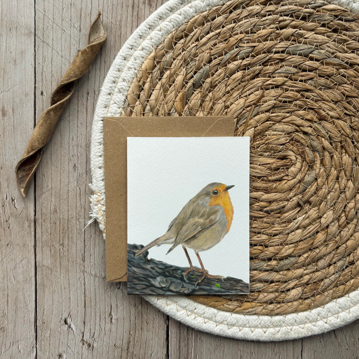 Greeting card | Robin