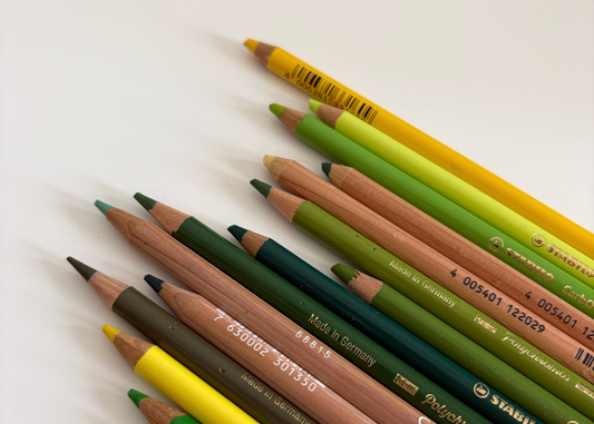 Kleurpotloden vs Pastelpotloden