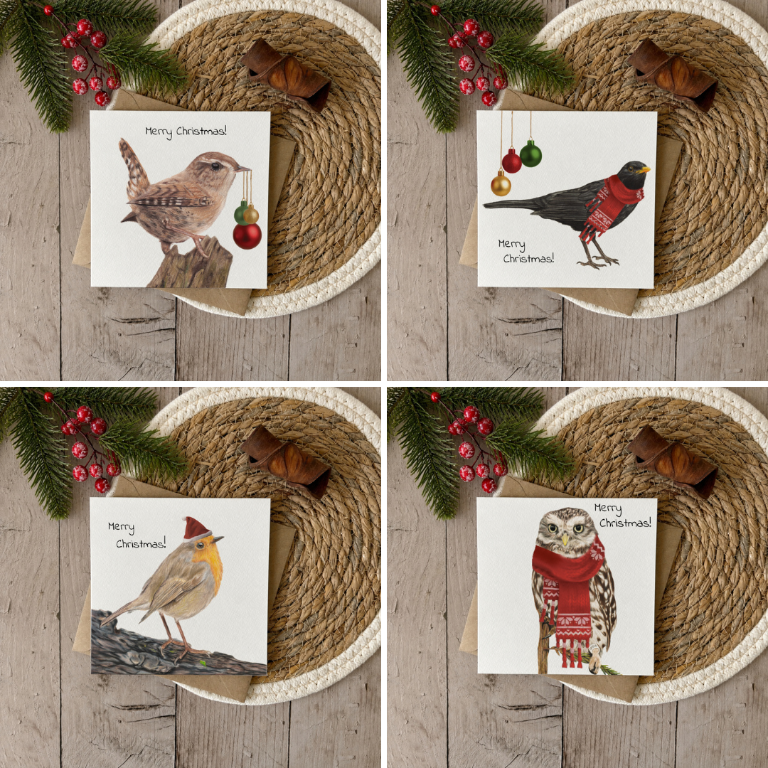 Kerstkaarten | Set van 12