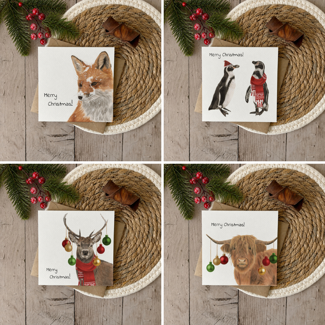 Kerstkaarten | Set van 12