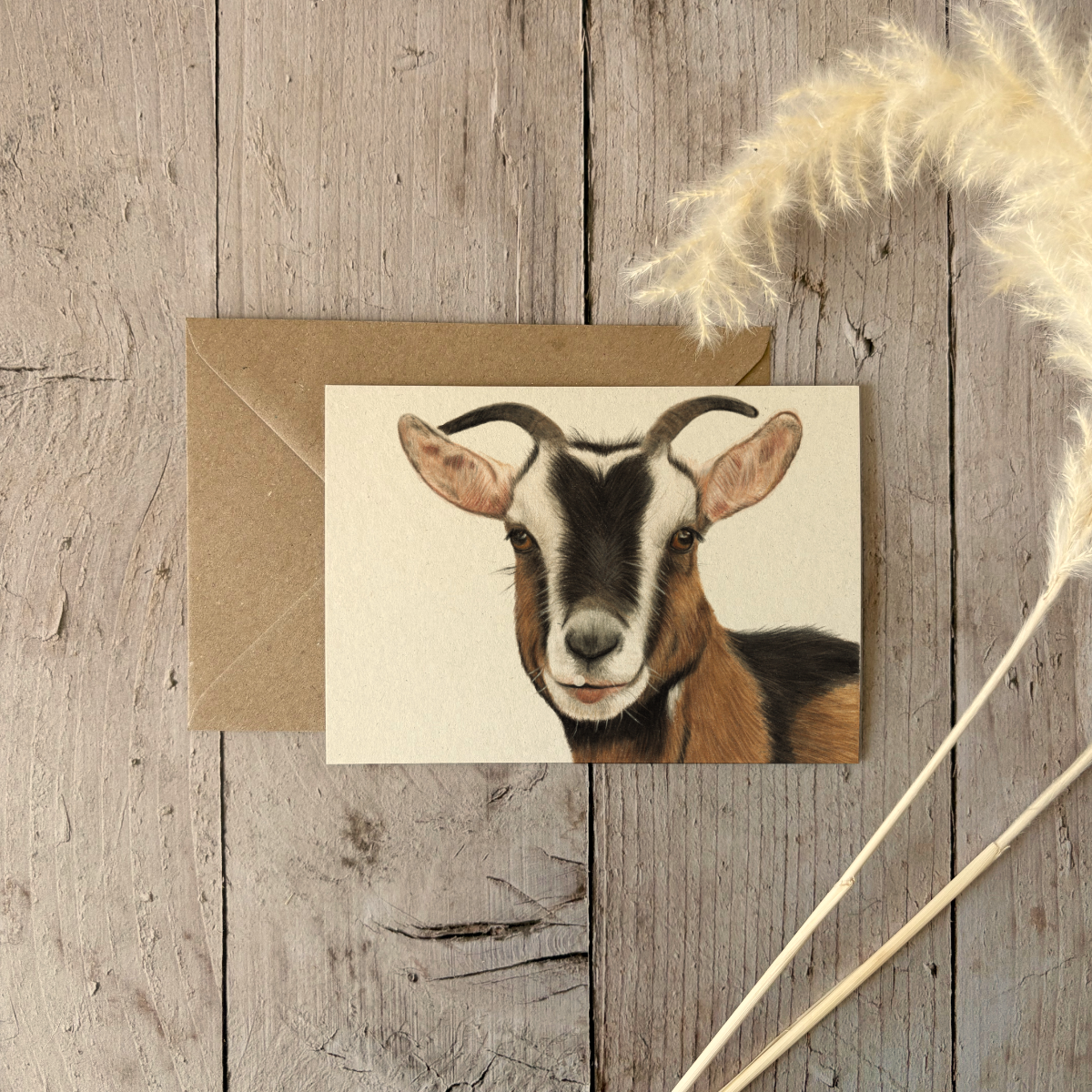 A6 card | Goat