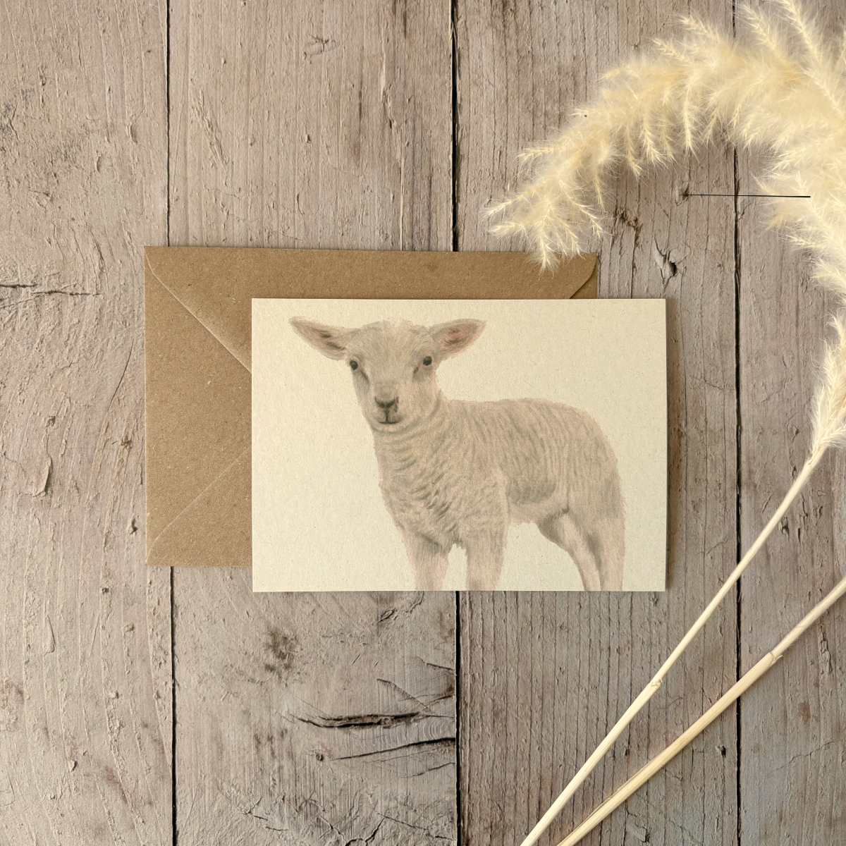 A6 card | Lamb