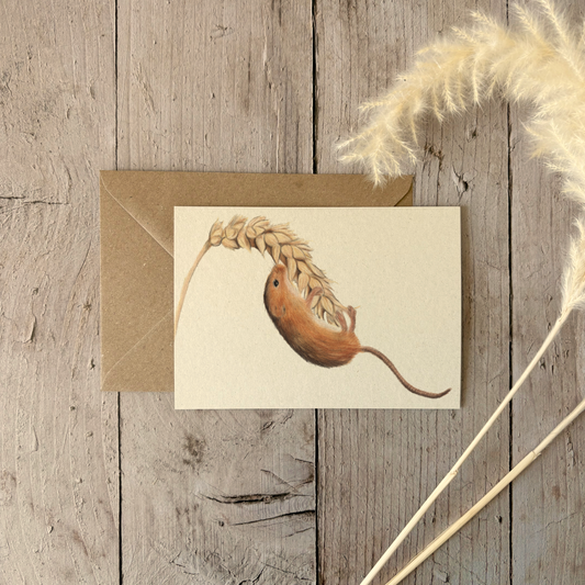 A6 card | Harvest Mouse