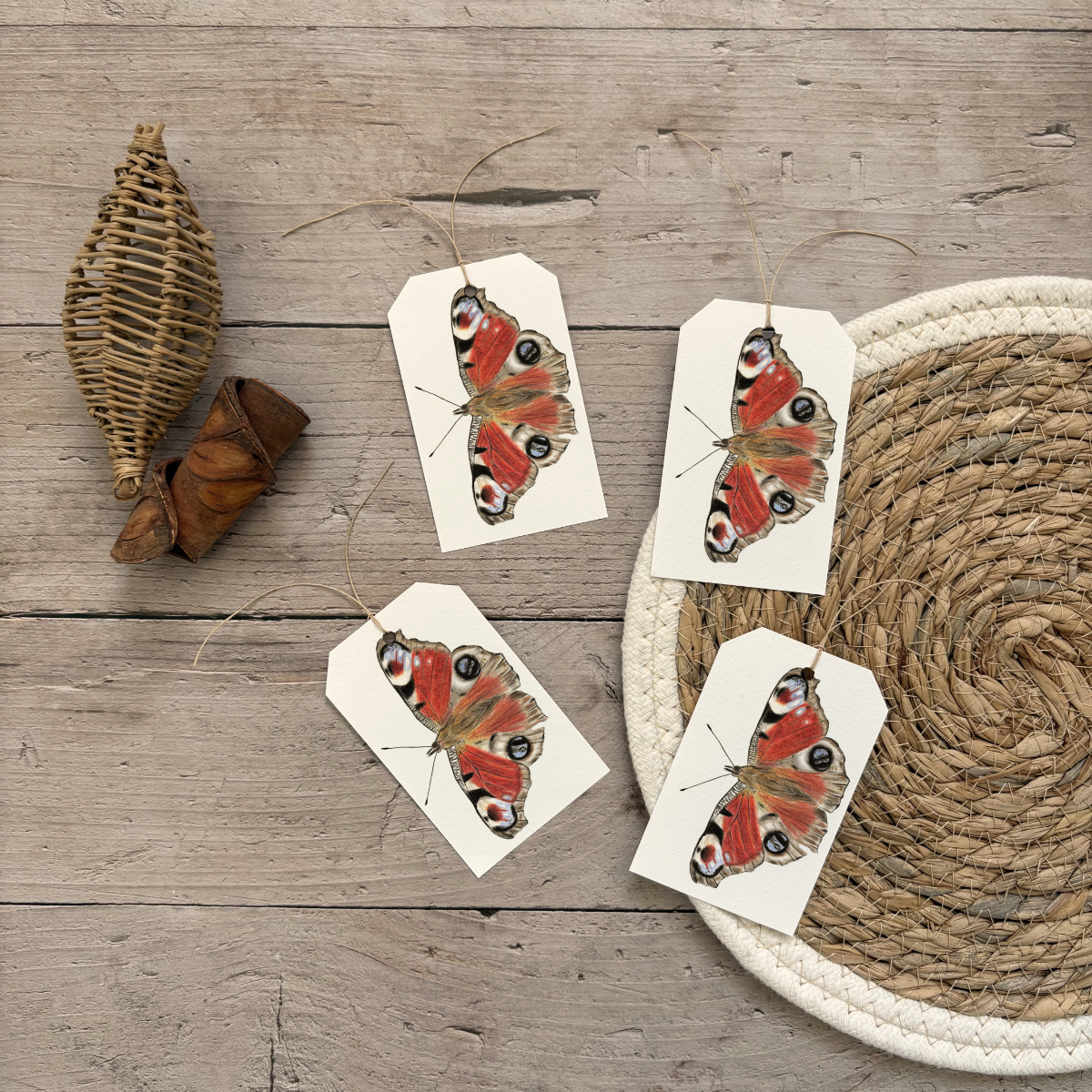 Cadeaulabels | Dagpauwoog