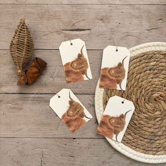 Gift tags | Highland Cow