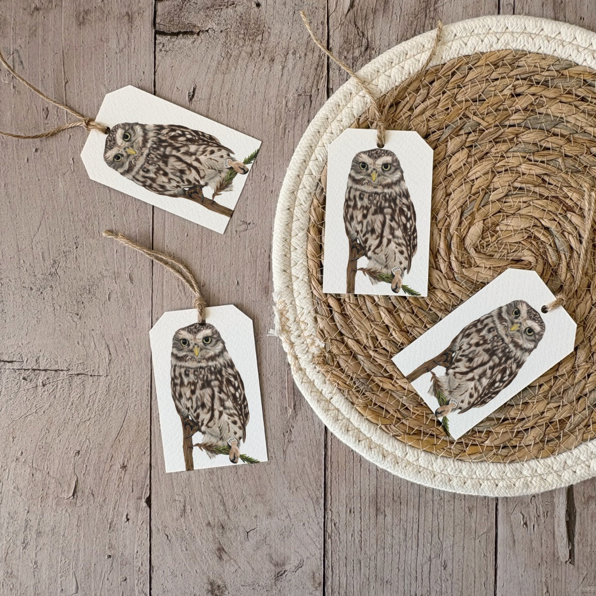 Gift tags | Little owl