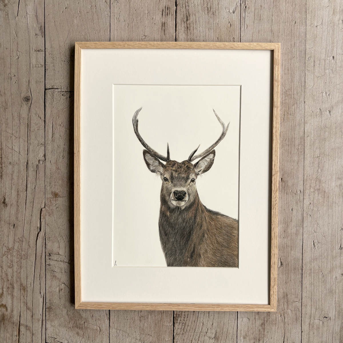 Originele tekening | Hert