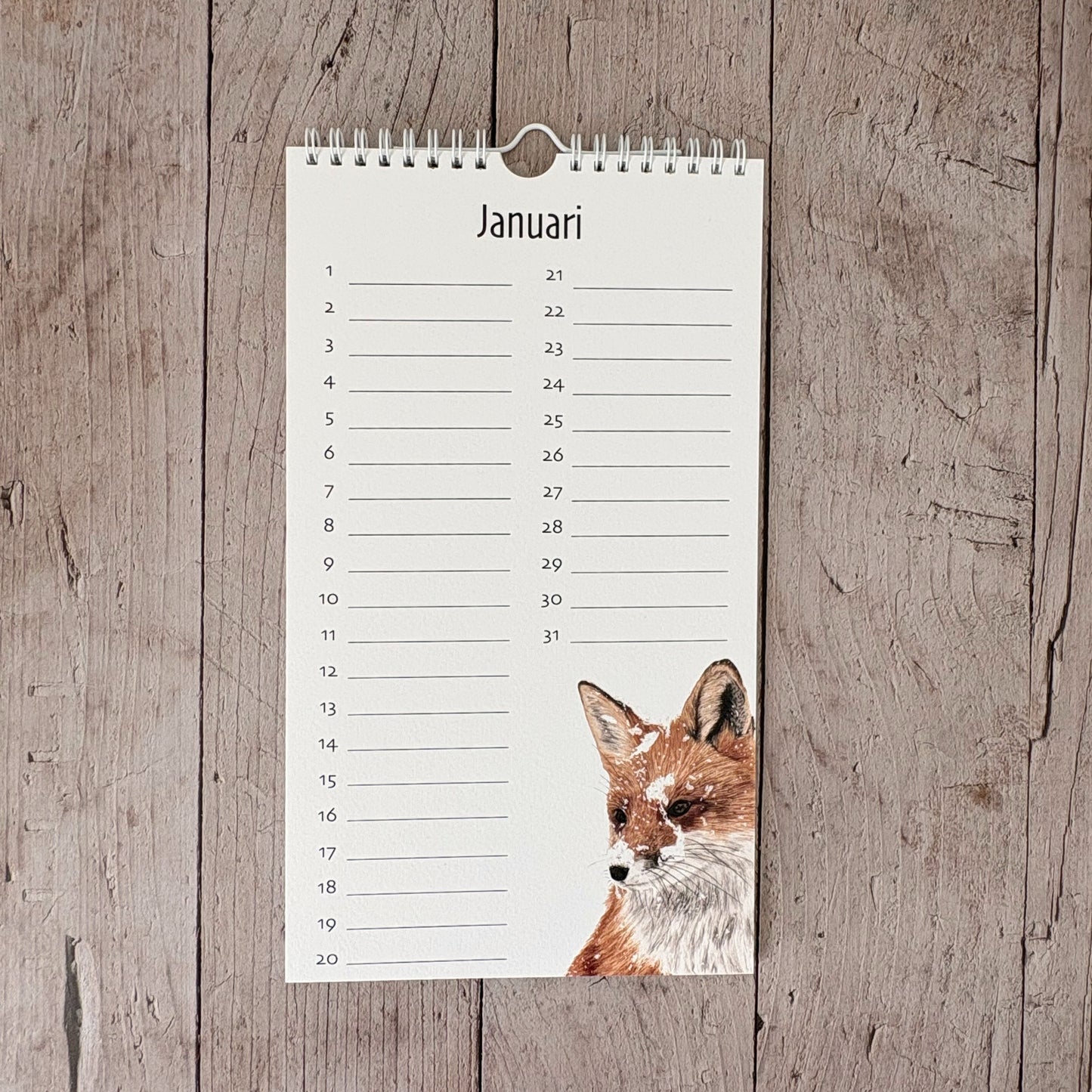 Birthday calendar