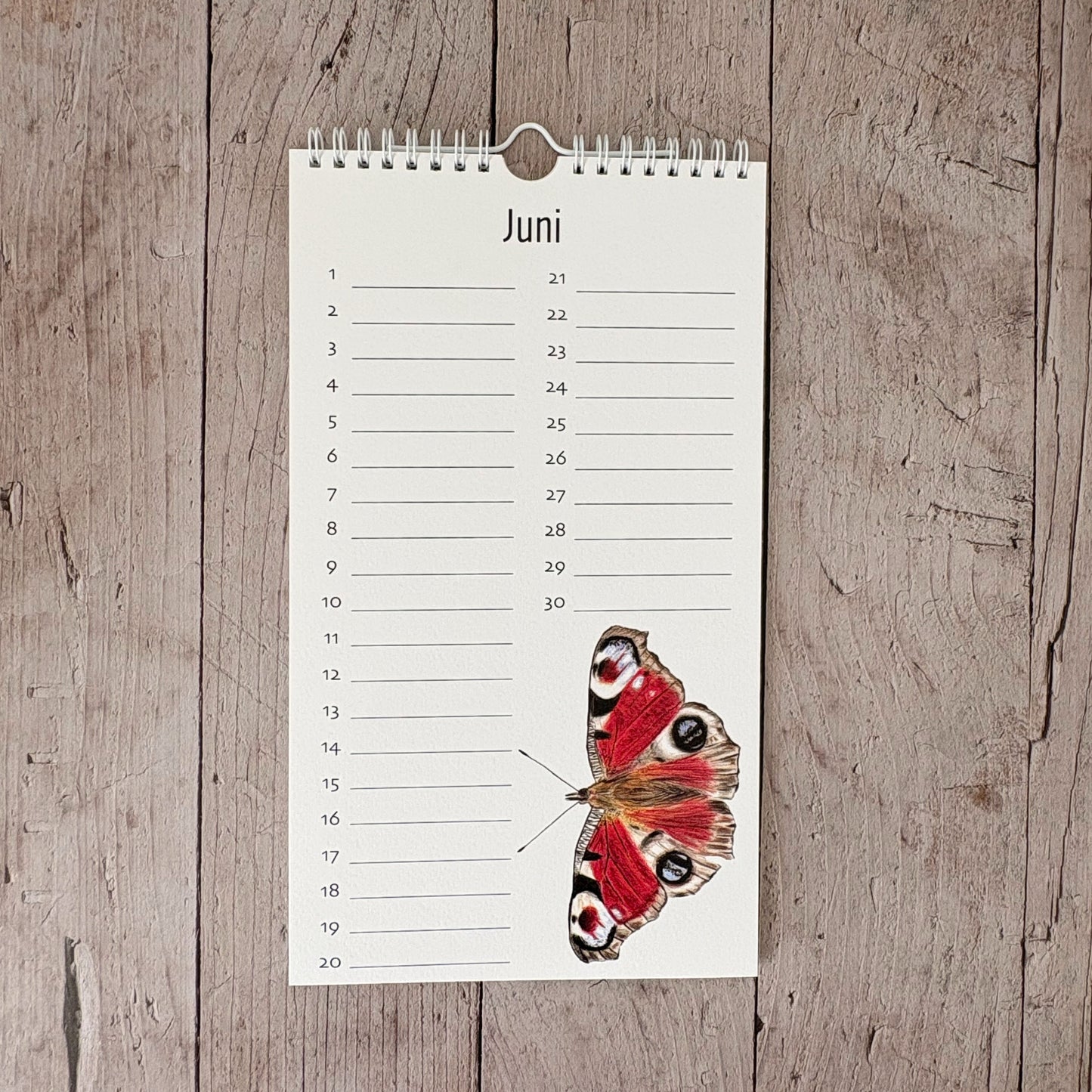 Birthday calendar