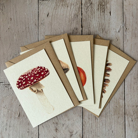 Kaarten set | Herfst | 5 kaarten