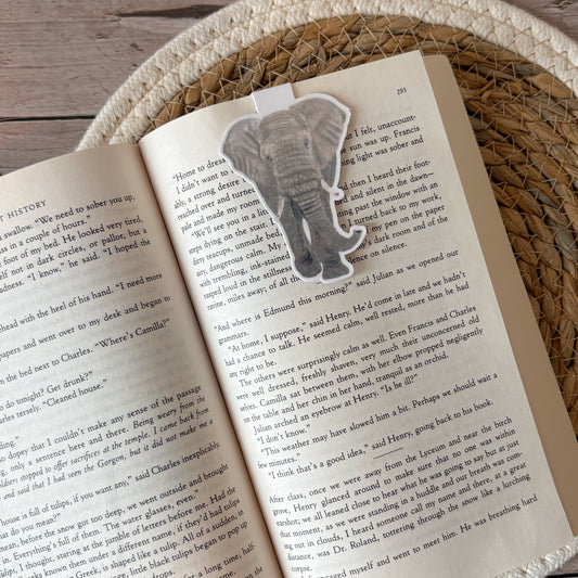 Magnetische boekenlegger | Olifant