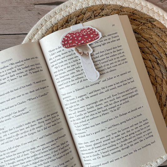 Magnetische boekenlegger | Vliegenzwam