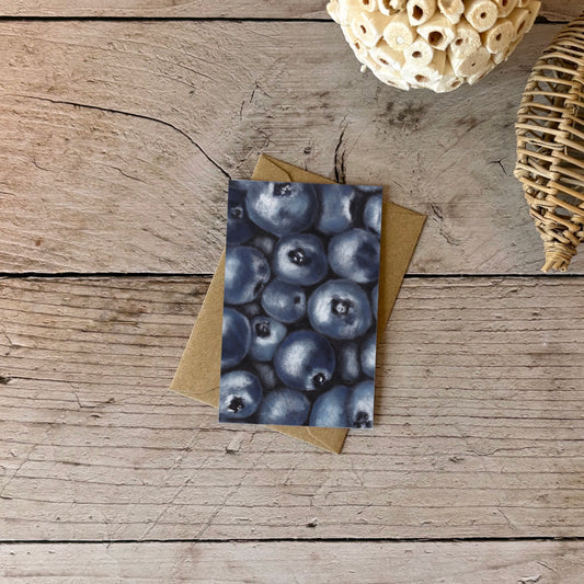 Mini kaartje | Blauwe bessen