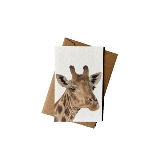 Wholesale | Mini kaartje | Giraffe