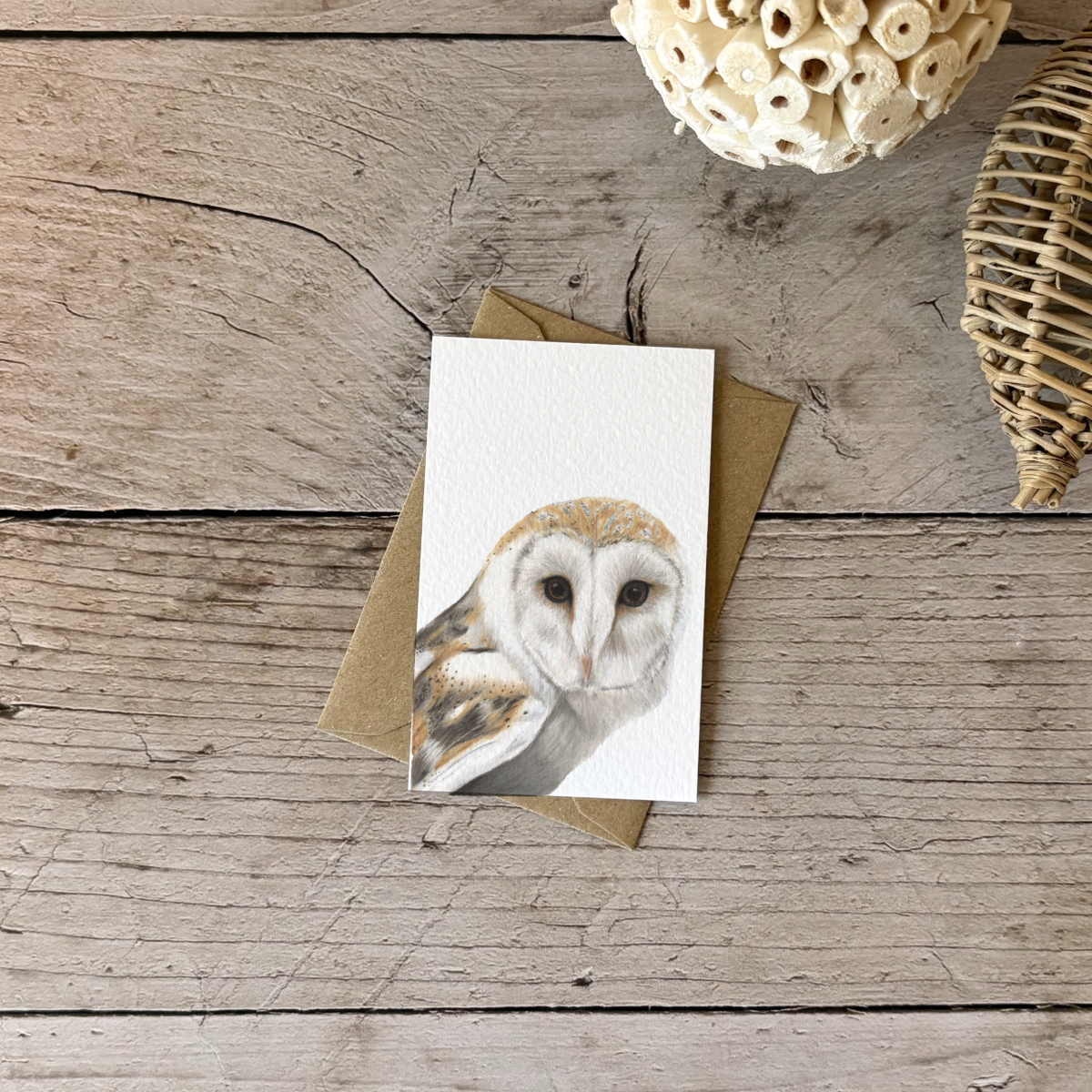 Wholesale | Mini Card | Barn Owl