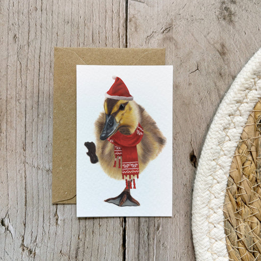 Wholesale | Mini kaartje | Kerst | Eendje