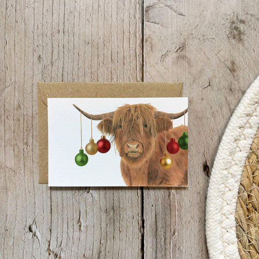 Wholesale | Mini kaartje | Kerst | Hooglander