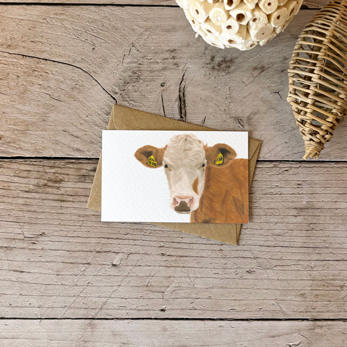 Mini card | Cow