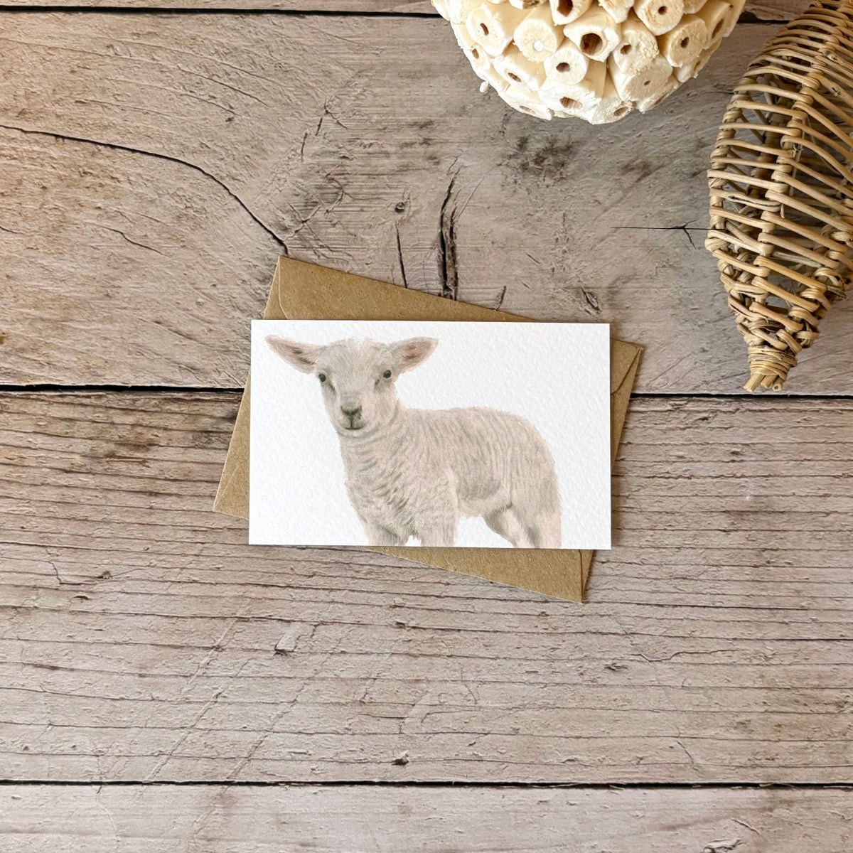 Mini kaartje | Lammetje