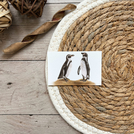 Wholesale | Mini kaartje | Pinguïns
