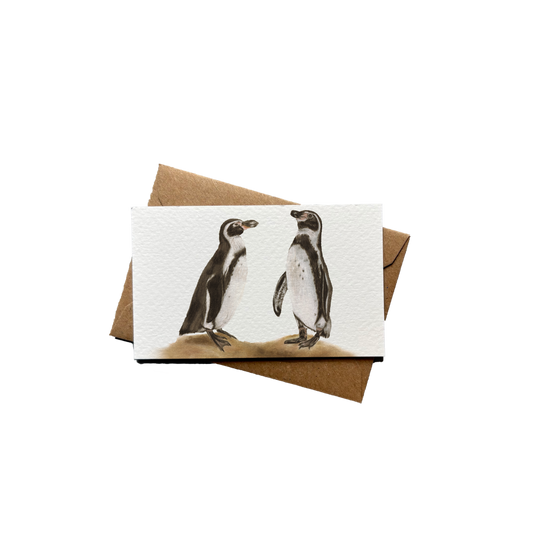 Wholesale | Mini kaartje | Pinguïns