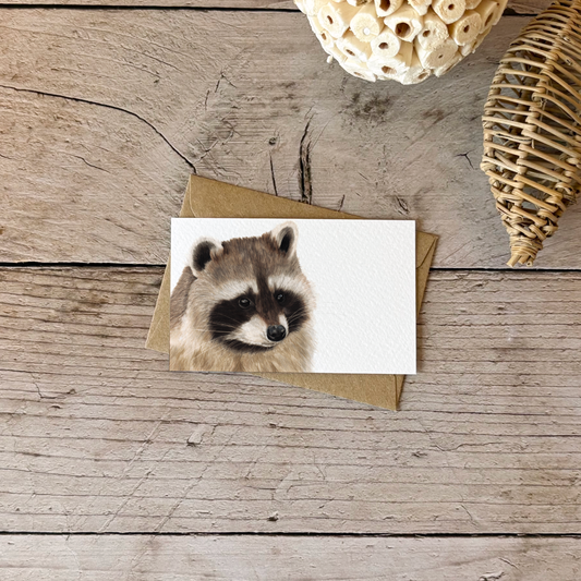 Mini card | Raccoon