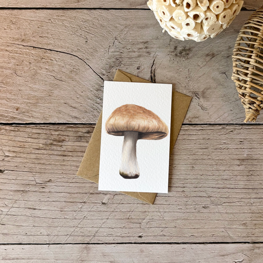 Mini kaartje | Boschampignon