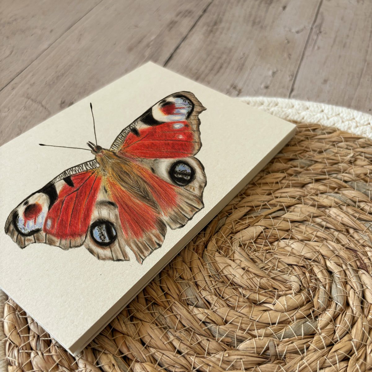 Notepad | Peakcock Butterfly