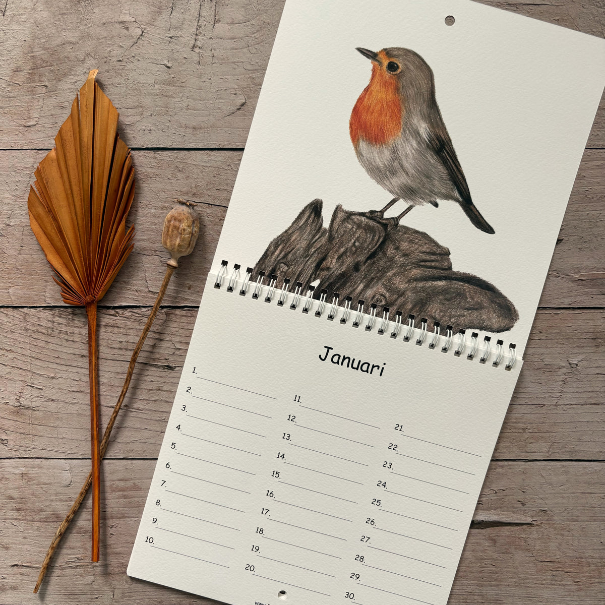 PRE-ORDER | Bird-Birthday Calendar