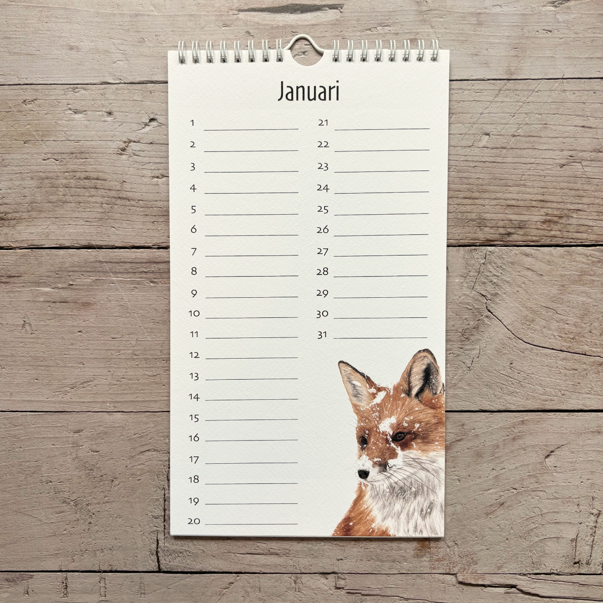 Verjaardagskalender | 1e versie