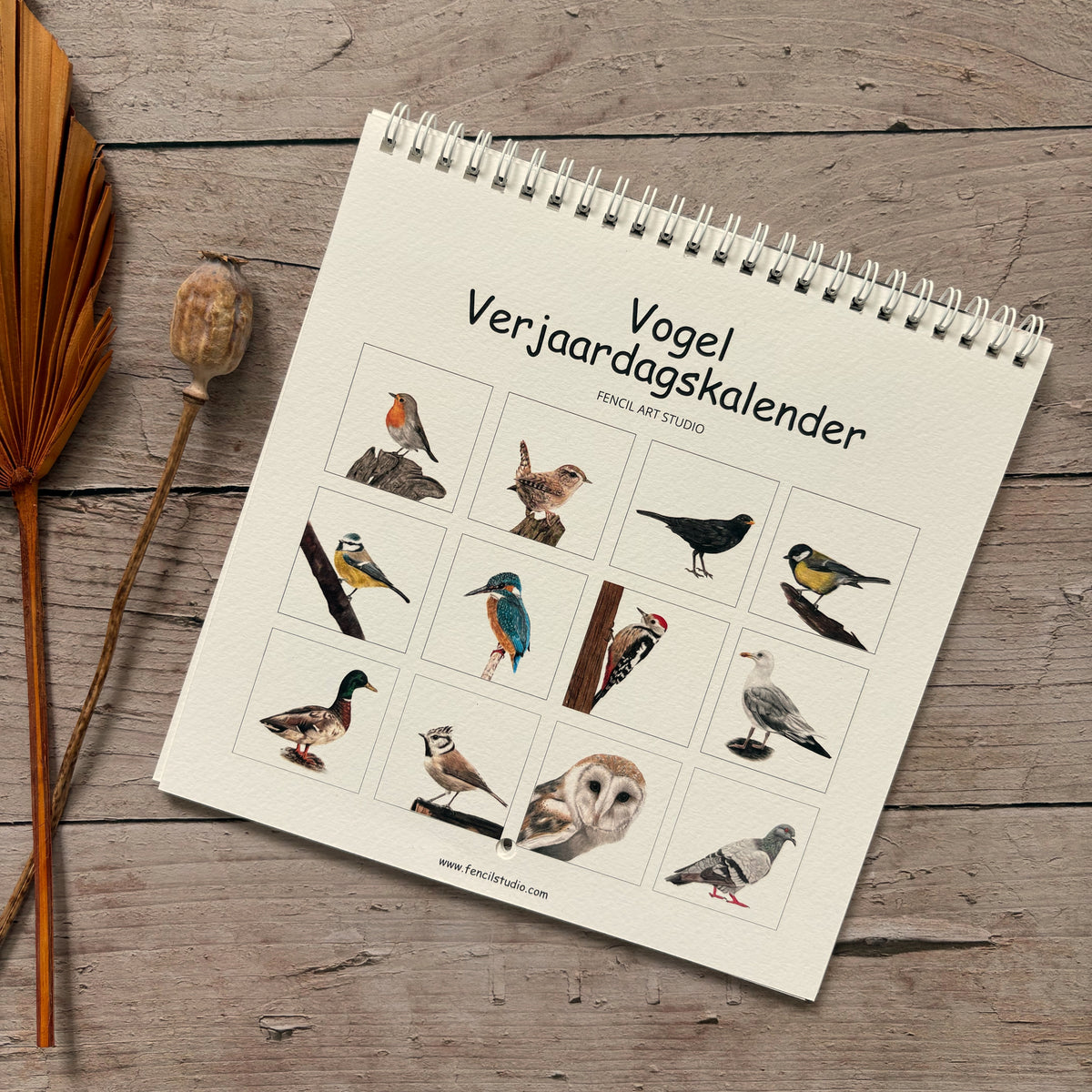 PRE-ORDER | Bird-Birthday Calendar