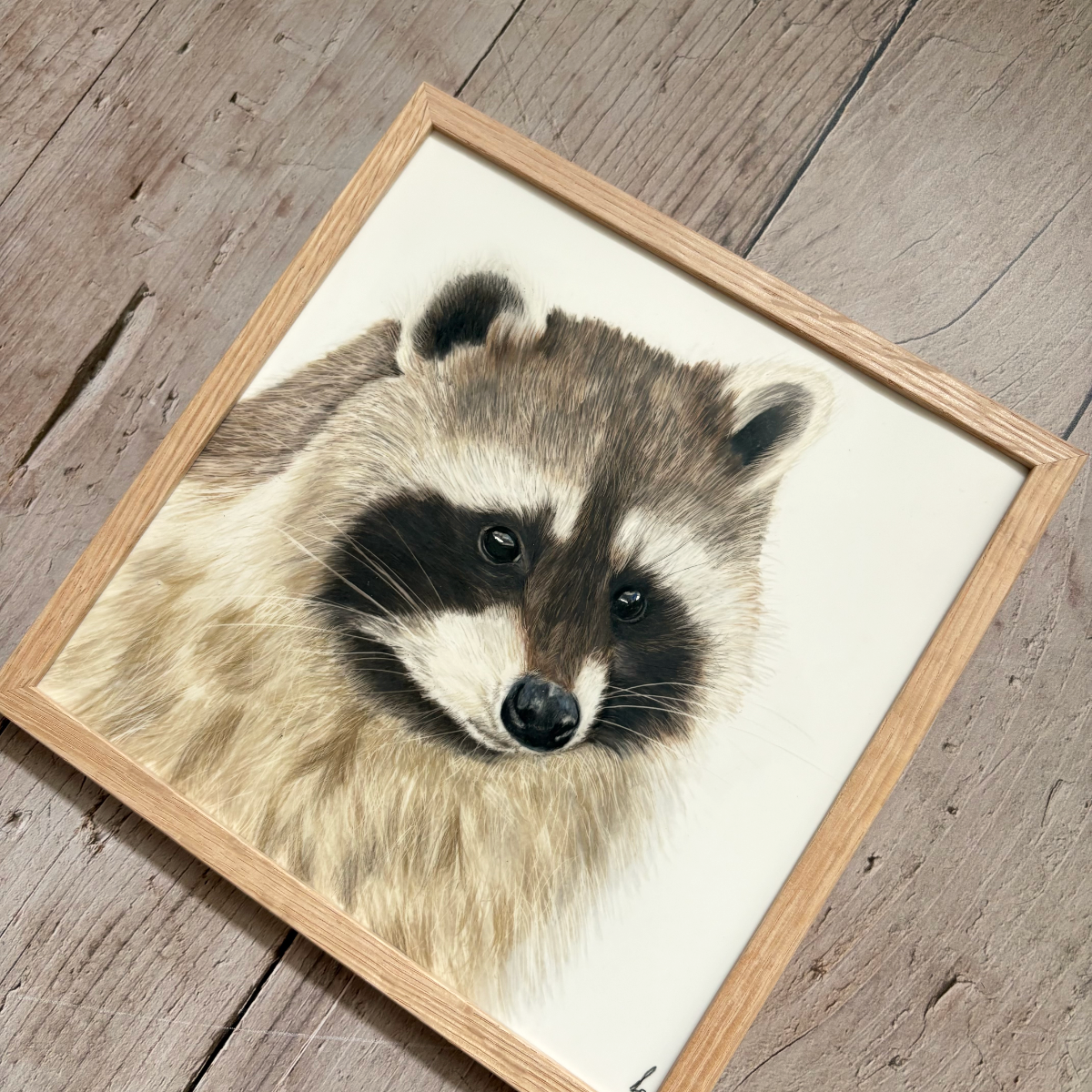 Originele tekening | Wasbeer
