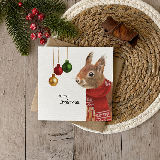 Wholesale | Kerstkaart | Eekhoorn