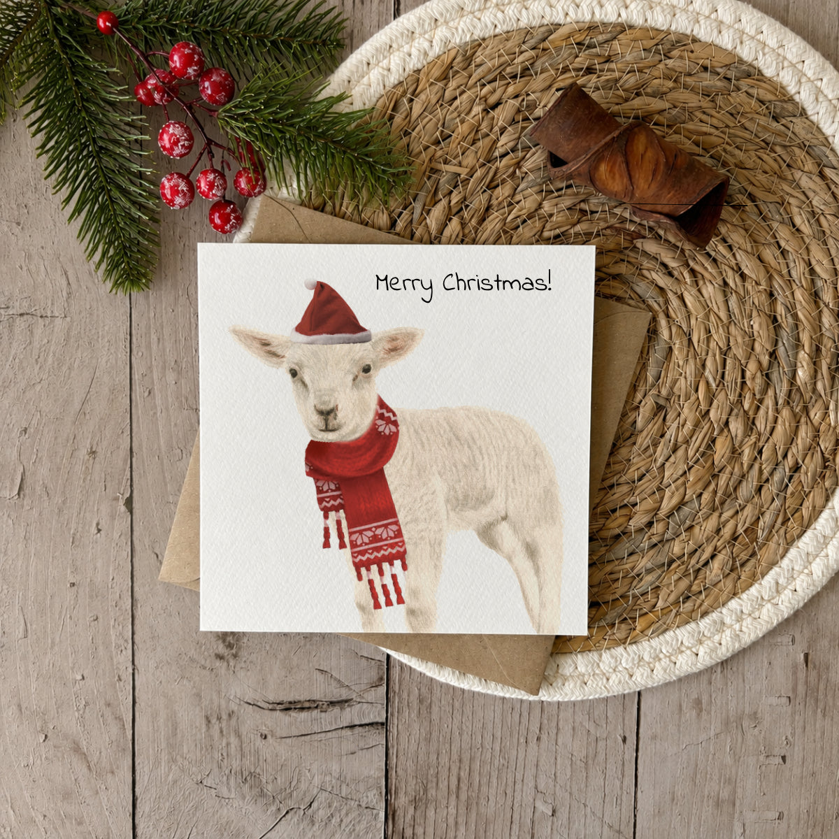 Wholesale | Kerstkaart | Lammetje