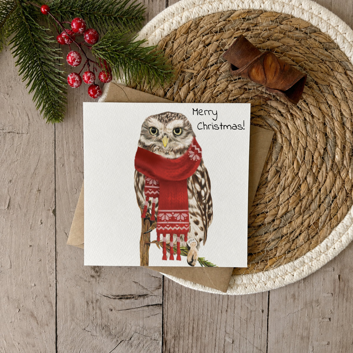 Wholesale | Kerstkaart | Steenuil