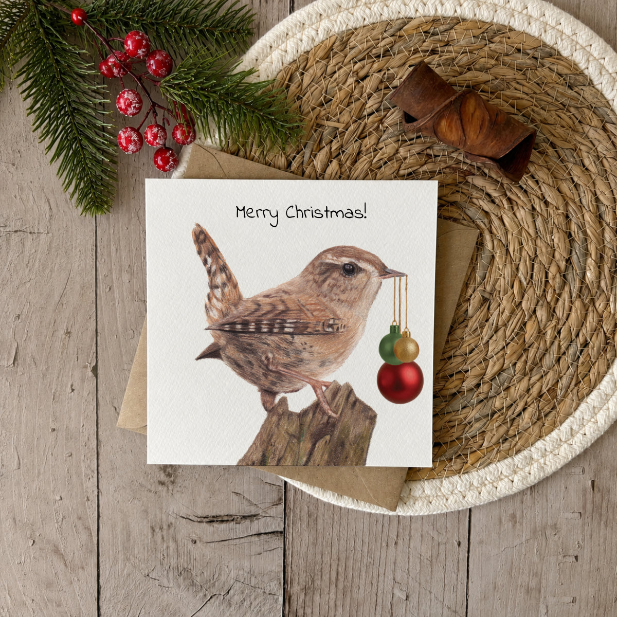 Wholesale | Kerstkaart | Winterkoninkje