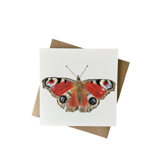 Wenskaart | Dagpauwoog