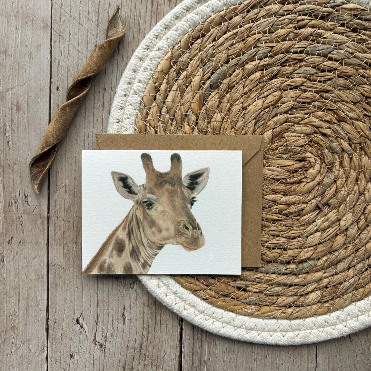 Wenskaart | Giraffe