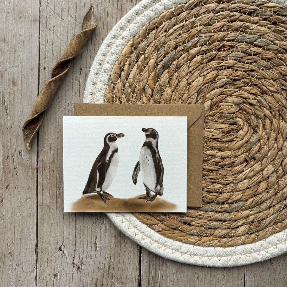 Wenskaart | Pinguïns