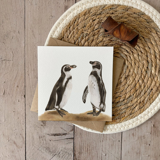 Wholesale | Wenskaart | Pinguïns