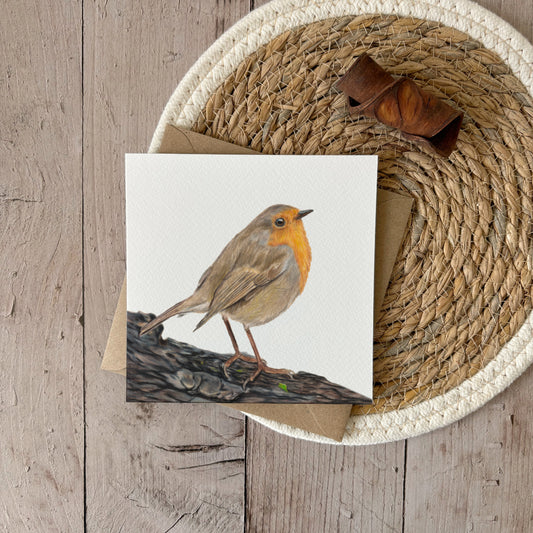 Wenskaart | Roodborstje