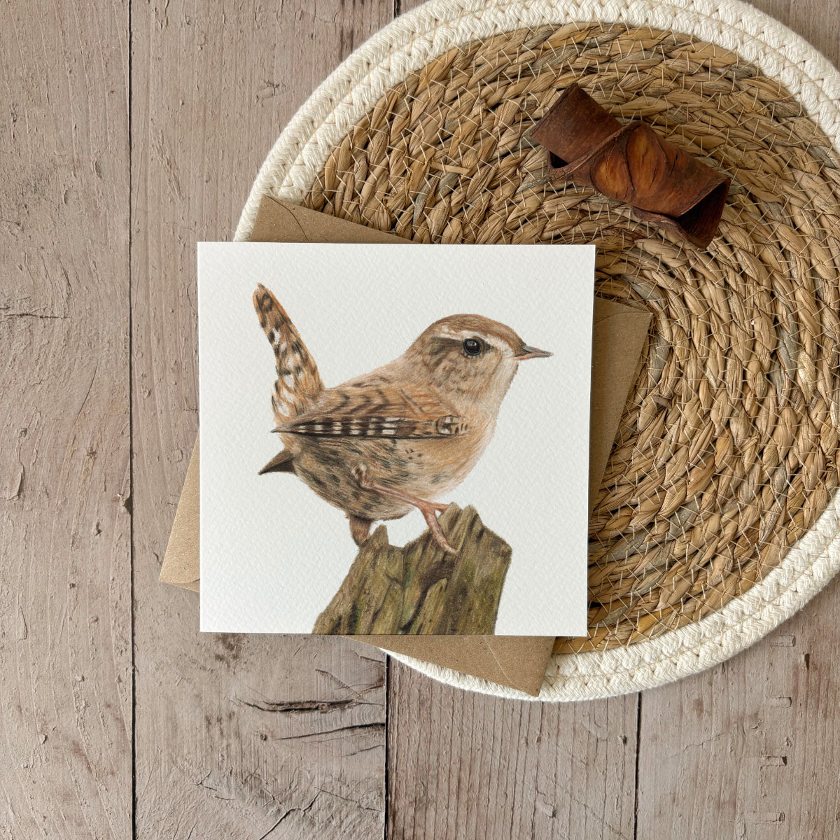 Wenskaart | Winterkoninkje