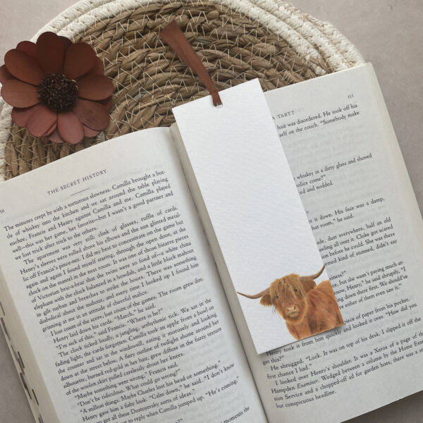 Bookmark | Highland cow