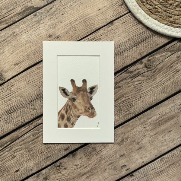 Mini print | A5 | Giraffe