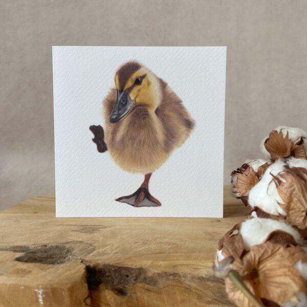 Greeting card | Duckling