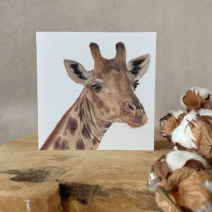 Wenskaart | Giraffe